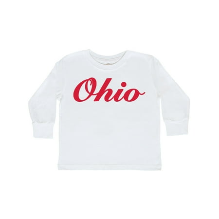 

Inktastic Ohio Gift Toddler Boy or Toddler Girl Long Sleeve T-Shirt