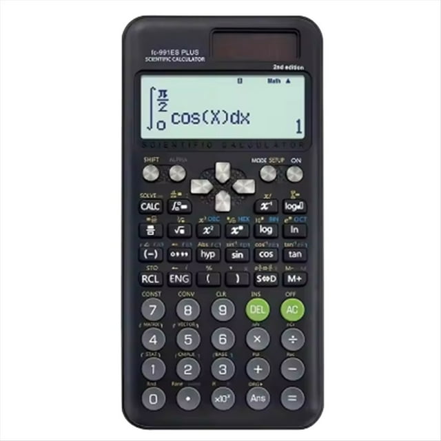 Calculadora Científica Multifuncional FC-991 ES PLUS con 417 Funciones, Especialmente Diseñada para Exámenes de Estudiantes.