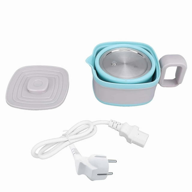 Foldable Electric Travel Kettle, Mini Portable Kettle for Outdoor and Office, EU Plug 100-240V