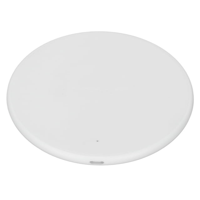 Cordless Charger, Portable Compact Wireless Phone Charger Fast Charging 5V 2A Input For Office For Home White