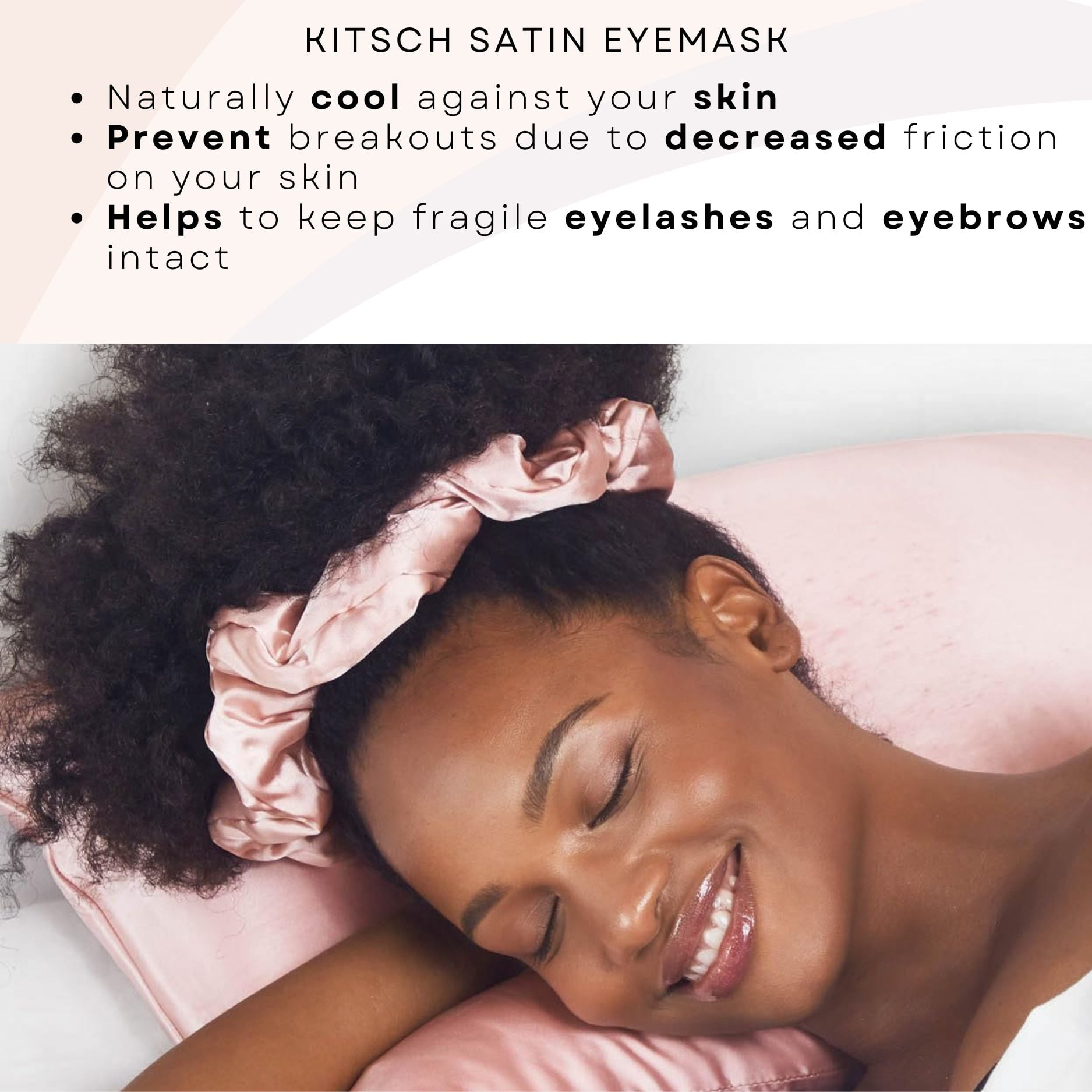 Kitsch Satin Sleep Set - 108 Thread Count, 3 Count, Pillowcases, Standard