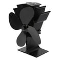 thumbnail image 3 of Ventilateur de Poêle Alimenté par la Chaleur, Ventilateur de Cheminée Résistant à la Chaleur en Alliage d'Aluminium Anodisé Thermodynamique pour la Maison, 3 of 8