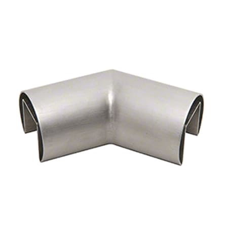 

CRL GRRF20H3BS 316 Brushed Stainless Steel 1-7/8 Diameter Roll Form 135 Degree Horizontal Corner