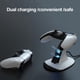 thumbnail image 4 of Cateissary de controlador Dock LED Dual USB para PS5 Estación de soporte de carga Cradle para 5 PS5 Slim Controller Videojuegos y accesorios 3#, 4 of 6