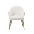 thumbnail image 4 of ACME Charity Wood and Fabric Upholstered Side Chair in Gray Oak (Set of 2), 4 of 4