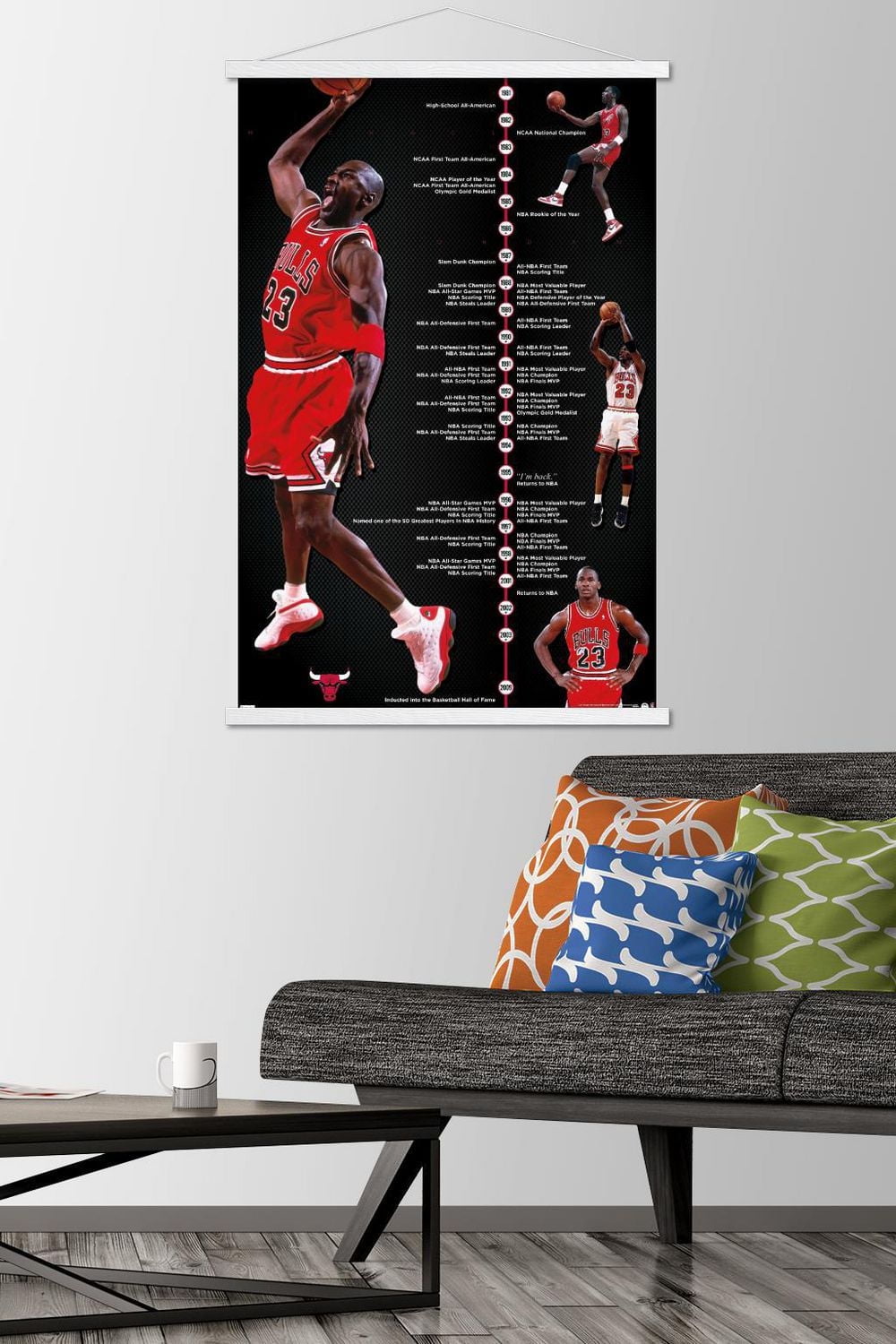 Michael Jordan - Timeline Wall Poster