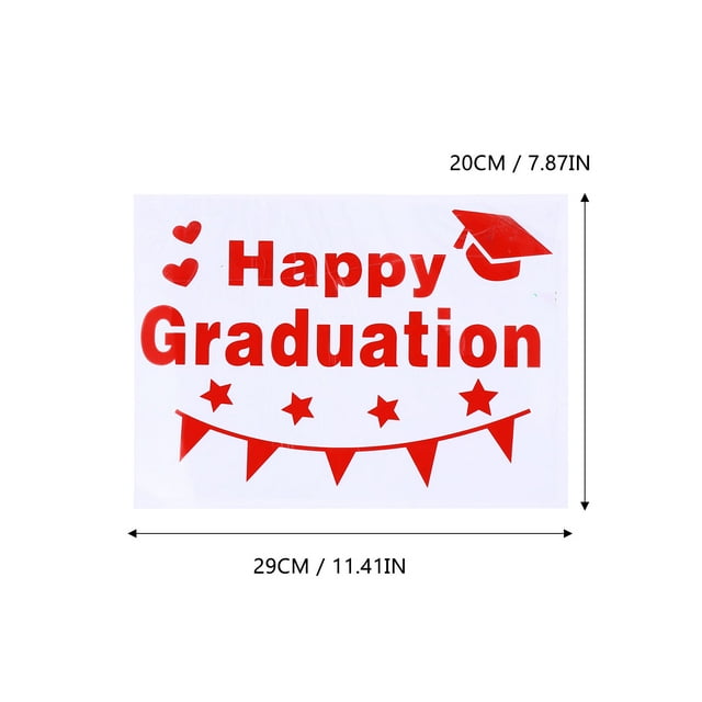 9 Pcs Decals Stickers Wall Stickers Self-adhesive Creative Decorative Balloon Decals Window Stickers Party Decorations Balloon Stickers for Party Decoration Graduation