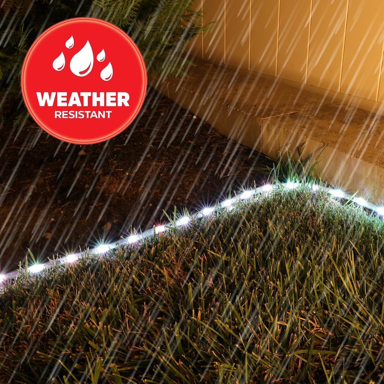 Energizer Smart LED Strip Lights, Waterproof & Sound Reactive Light Strips for Indoor/Outdoor, 50 ft