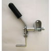 New Solutions WL010P 8 x 10 x 3 in. E&J Wheel Lock Det for Wheelchair, Chrome - Set of 2