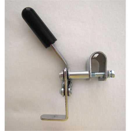 New Solutions WL010P 8 x 10 x 3 in. E&J Wheel Lock Det for Wheelchair, Chrome - Set of 2
