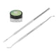 thumbnail image 4 of Herramientas de corrección de uñas encarnadas, 3 piezas Juego profesional de corrección de uñas encarnadas para uñas encarnadas Herramientas de pedicura Altamente recomendadas, 4 of 8