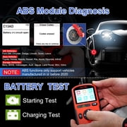 Autel AL549 OBD2 Scanner Code Reader with ABS Diagnostic & Battery Test, Enhanced Check and Reset Engine Fault Code, Live Data, Freeze Frame, CAN Car Diagnostic Scan Tool for All OBDII