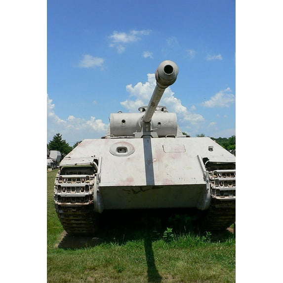 24x36 gallery poster, Panther tank with regular rounded mantlet