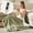 Iceland Green Throw 50"x60", variant on 50"x60" Waffle Sherpa Heated Throw Blanket - 6 Heat Settings Auto-Off Machine Washable Christmas Gift