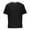 Black, variant on 2Xl Tall Shirts for Men Black Shirt Men Men's Solid Color Fashion T-Shirt Round Neck Top Short Sleeve T-Shirt Casual Going Out Shirt for Man