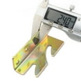 thumbnail image 3 of CHICHUMID 4PCS Bed Hinges Iron Widened Bed Hardware for Homeowners, 3 of 8