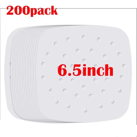 Air Fryer Accessories Oil Baking Paper Kitchen Baking Paper-6.5inch-Pack of 200