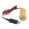 thumbnail image 3 of USB to 6V LR20 D Battery Eliminators Cable Cord Battery Power Supply Wire for Toy/Controllers/LED, 3 of 8