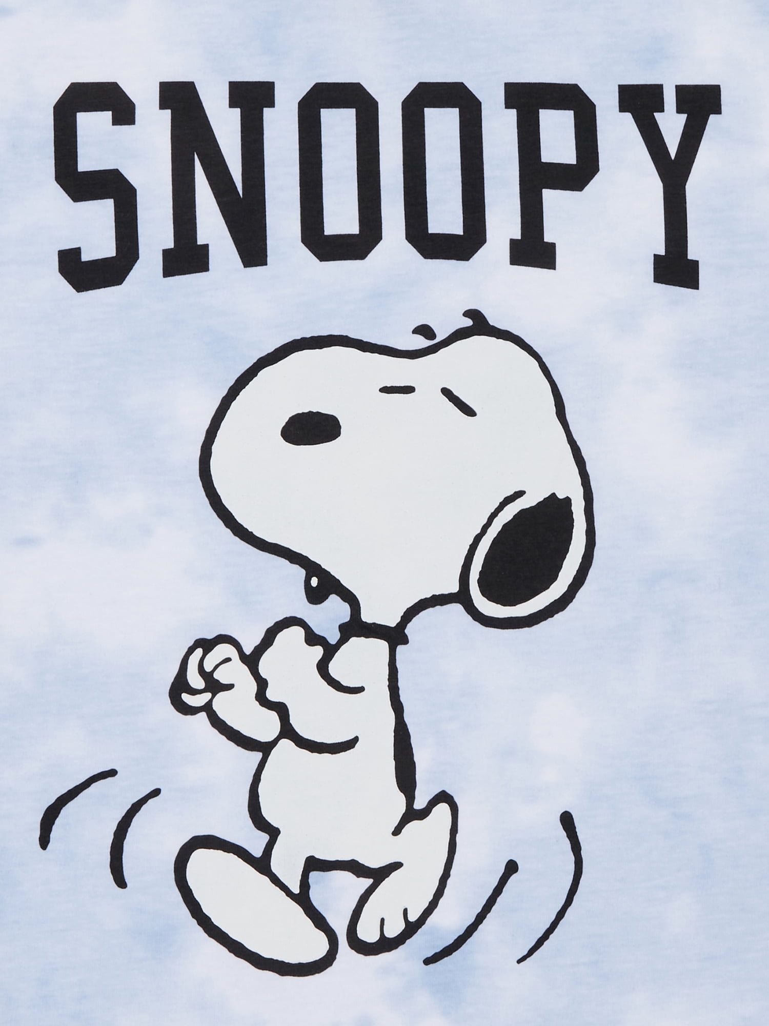 Peanuts Snoopy Girls Short Sleeve Graphic T-Shirt, Sizes 4-16