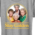 thumbnail image 3 of Golden Girls - Stay Golden Group - Women's Short Sleeve Graphic T-Shirt, 3 of 5