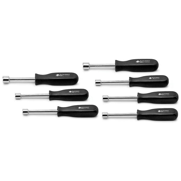 7Pc Metric Nut Driver Set