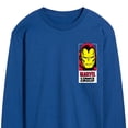 thumbnail image 3 of Marvel Iron Man - Invincible Oversized - Men's Long Sleeve Graphic T-Shirt, 3 of 5
