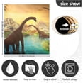thumbnail image 3 of Coolnut Dinosaur Dishwasher Magnet Cover, Magnetic Refrigerator Panel Decal Wash Machine Front Door Decorative Cover for Home Kitchen Farmhouse Decor, 23"x 26", 3 of 6