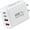 White-1 Pack, variant on USB C Charger Block, 40W 4 Port PD+QC Wall Charger Block Fast Charging Box for iPhone 17 16 15 14 13 12 11 Pro Max XR XS 8 7 Samsung, White (2 Pack)
