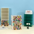 thumbnail image 2 of 2PCS Display Stand Side Drawer Vertical Plastic Smooth Storage Rack Single Grid Multi Layer Sturdy Pen Box Earrings White, 2 of 9