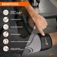 thumbnail image 3 of Codera Deportiva de Compresión HYPERZ Ajustable Antideslizante Multi-Talla Par de Coderas, 3 of 6