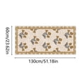 thumbnail image 1 of Home Entryway Doormat Floral Pattern Non Slip Door Mat Dirt Trapping Absorbent Floor Rug Durable Washable Welcome Mat Indoor Outdoor Use For Front Door Porch Hallway Garage Laundry Room Home Use, 1 of 8