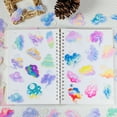 thumbnail image 2 of 112PCS Colorful Clouds Scrapbook Stickers, Waterproof Tiny Aesthetic Self-Adhesive Vintage Scrapbooking Stickers for Junk Journal Supplies, 2 of 5