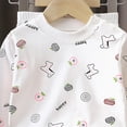 thumbnail image 4 of TOWED22 Boys Clothes Boy Outfits 2-Piece Long Sleeve Sweatshirt Tops and Pants Fall Winter Outfits Set Size:9-12 M,Color:Light Pink, 4 of 5