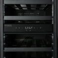 thumbnail image 6 of KoolMore Reserve 15 in. Under-Counter Panel Ready Dual Zone Built-in Wine Cooler with Black Shelves and 23 Bottle Capacity in Black (KM-CW28DZ-BPR), 6 of 9