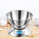 thumbnail image 1 of Báscula de cocina digital con recipiente de 5 kg/1 g para cocinar, pantalla , báscula multifunción para hornear, báscula electrónica para alimentos, 1 of 8