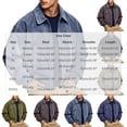 thumbnail image 2 of ZACPNCV Mens Solid Coat Faux Suede Casual Long Sleeve Zipper Front Spread Collar Lightweight Outerwear with Pockets for Fall Spring, 2 of 6