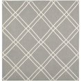 thumbnail image 4 of Safavieh Dhurries Grey Contemporary Rug - 6' x 9', 4 of 5