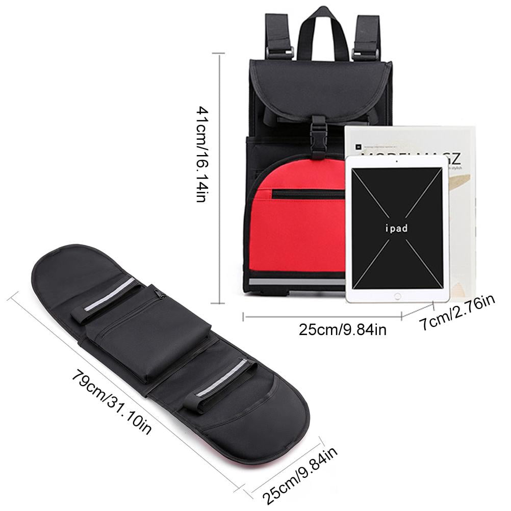 Skateboard Backpack Bag, Foldable Carrier Travel Togo