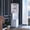 White, variant on Space - Saving 71" Black Corner Bar Cabinet with 12 Wine Glass Holder - Suitable for Limited Spaces