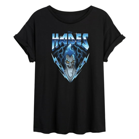 Disney Villains - Hades Glam Rock - Juniors Ideal Flowy Muscle T-Shirt