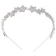 thumbnail image 1 of Bride Crown Hair Accessories for Wedding Anniversary Silver Hair Decoration 1Set, 1 of 3