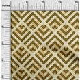 thumbnail image 2 of oneOone Polyester Spandex Brown Fabric Geometric Dress Material Fabric Print Fabric By The Yard 56 Inch Wide, 2 of 4
