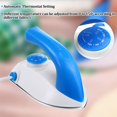 thumbnail image 3 of Mini Heat Press Machine Adjustable Temperature Heat Press Mini Iron Portable Handy Electric Iron with Charging Base Accessories for Transfer Vinyl Projects Clothes DIY T-Shirts Shoes Hats Small Heat, 3 of 7