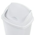 thumbnail image 6 of Sterilite 13.2 Gal. SwingTop Wastebasket White, 6 of 7