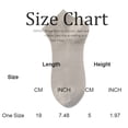 thumbnail image 2 of Lumtrix Men's Mesh Socks Breathable Thin Low Cut Socks for Summer Casual Office Daily Wear Black One Size, 2 of 2