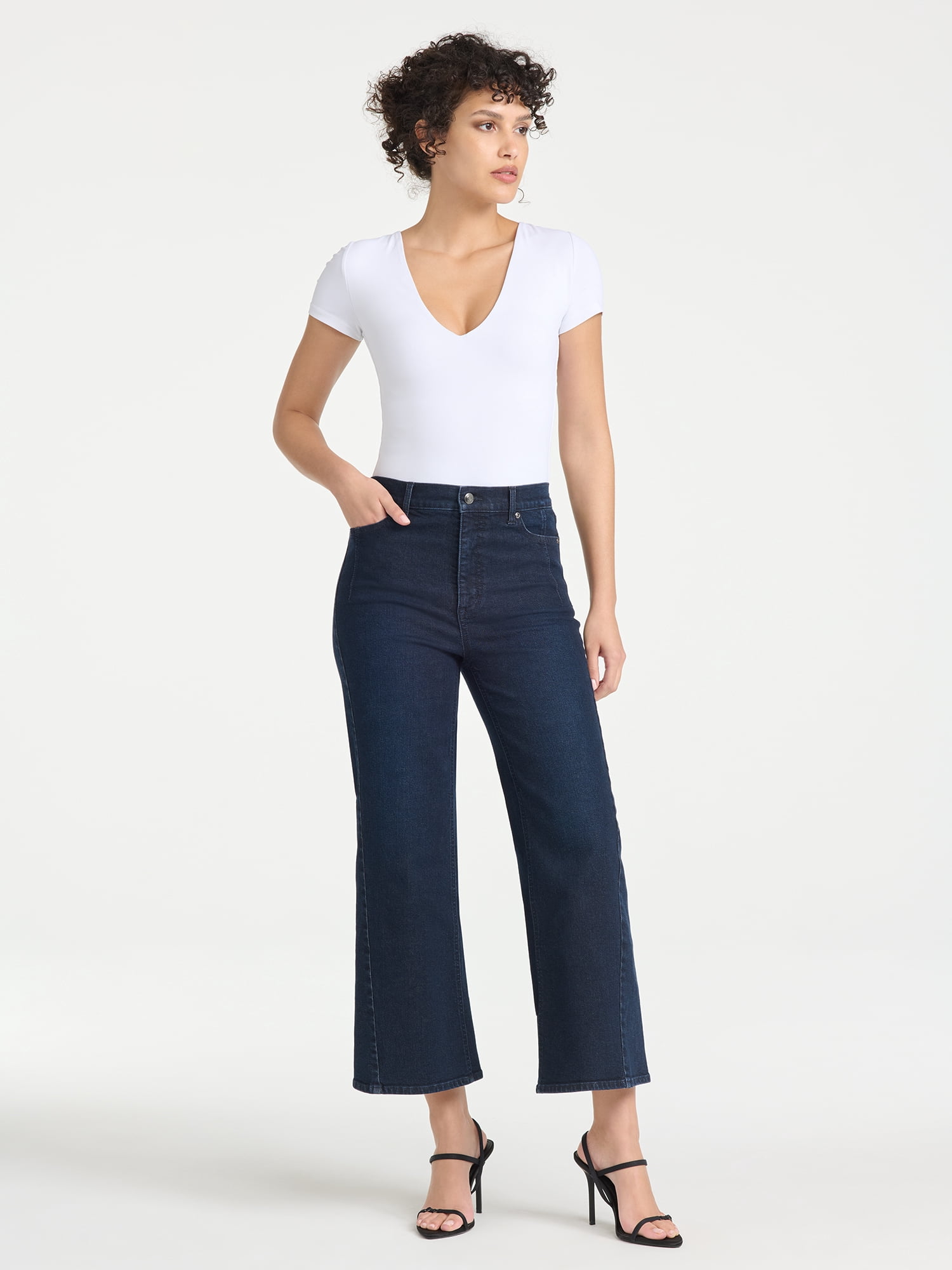Sofia Vergara Women's Margot Super Wide Crop, Sizes 0-20