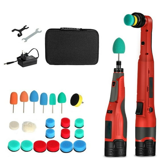 Cordless 12V Car Polisher RO/OA 6 Speed Wireless Polishing Machine Auto Waxing