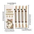thumbnail image 2 of Catnip Toys for Teeth Cleaning and Stress Relief – Safe Silvervine and Gall Fruit Chew Sticks for Cats, Dental Hygiene, Boredom Relief, Exercise, and Biting Behavior Management, 2 of 5