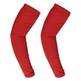 thumbnail image 1 of Unique Bargains 1 Pair Reduce Joint Pain Arm Elbow Compression Sleeve M Size Red, 1 of 7