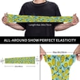 thumbnail image 5 of Fotbe Lemon1 UV Sun Protection Arm Sleeves - Tattoo Cover Up - Basketball Arm Sleeve UPF 50 Cooling for Men Women, 5 of 8